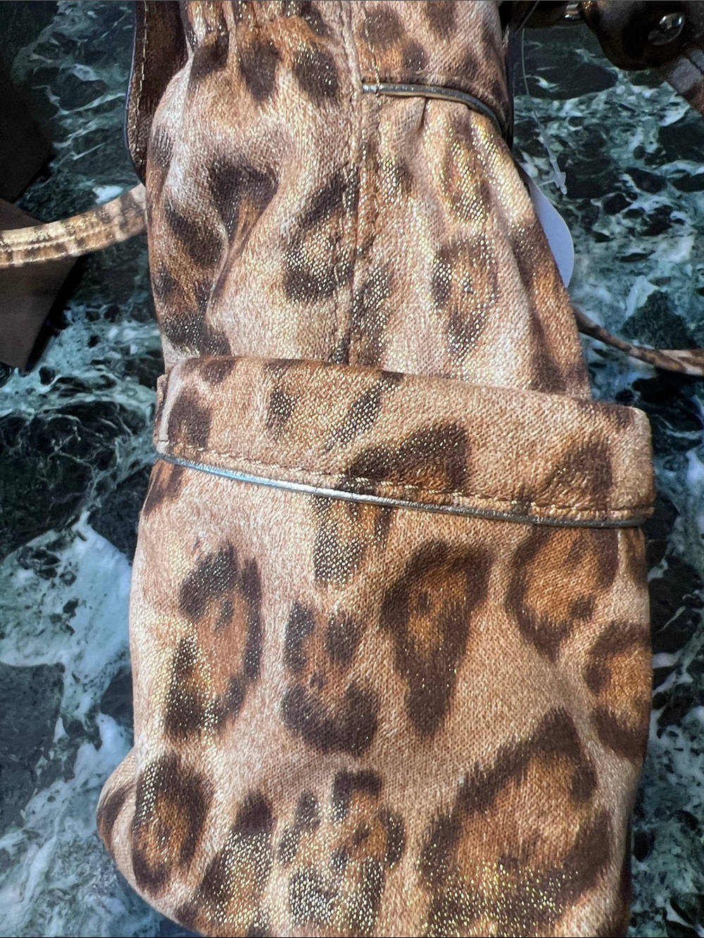 Kathy Stylish Leopard Print Shoulder Bag - Brand New with Tags Women's Handbag - Picture 5 of 9